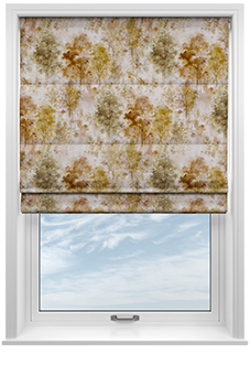 Woodland, Auburn - Roman Blind